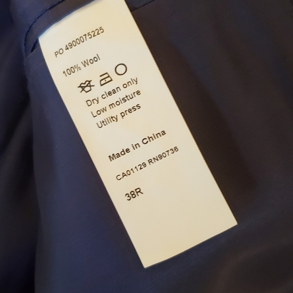 Calvin Klein Blue Extreme-slim fit Suit Separates - Picture 9 of 11